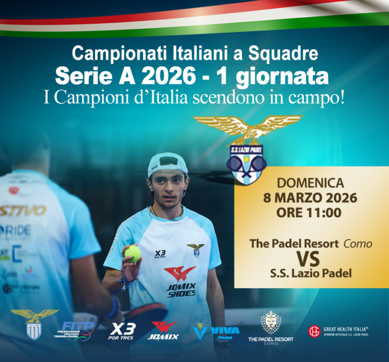 I° giornata. Campionati italiani a squadre Serie A