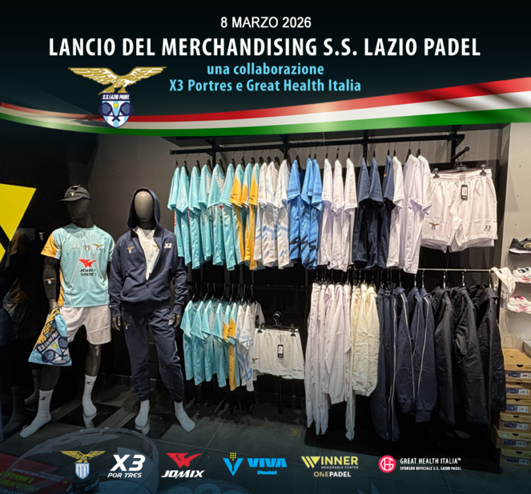 Lancio Merchandising S.S. Lazio Padel