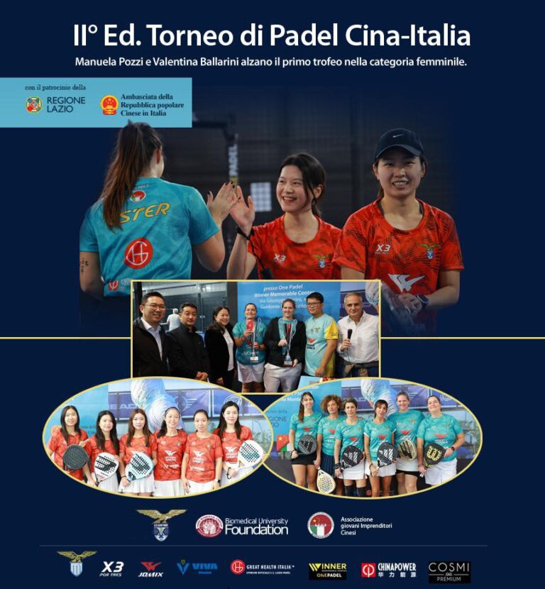 II° Torneo Padel Italia-Cina