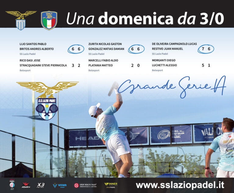 Una domenica da 3/0